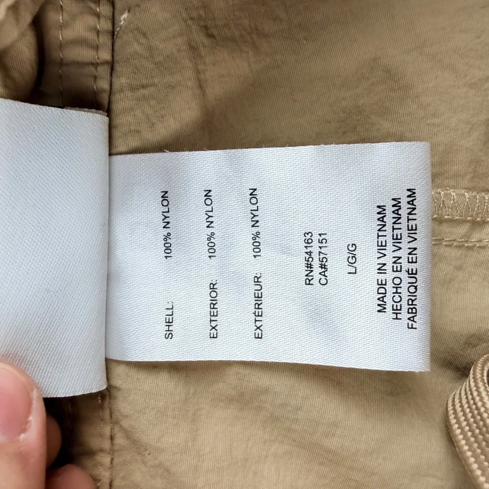 Calvin Klein Swimwear Tan Nylon Board Shorts Men's Large Beige Beach Pool Summer